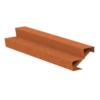 Corten Steel Outdoor Garden Steps (6744057479228)