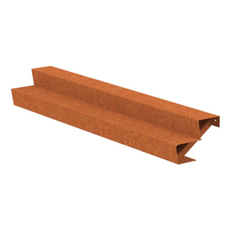 Corten Steel Outdoor Garden Steps (6744057479228)