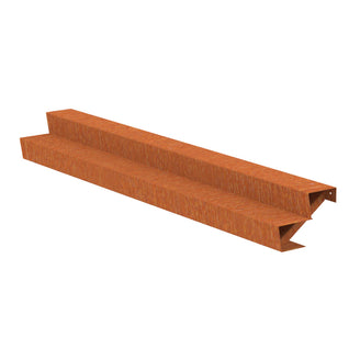 Corten Steel Outdoor Garden Steps (6744057479228)