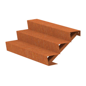 Corten Steel Outdoor Garden Steps (6744057479228)