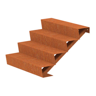 Corten Steel Outdoor Garden Steps (6744057479228)