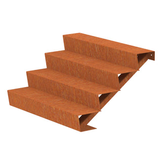 Corten Steel Outdoor Garden Steps (6744057479228)