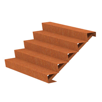 Corten Steel Outdoor Garden Steps (6744057479228)