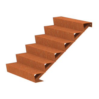 Corten Steel Outdoor Garden Steps (6744057479228)