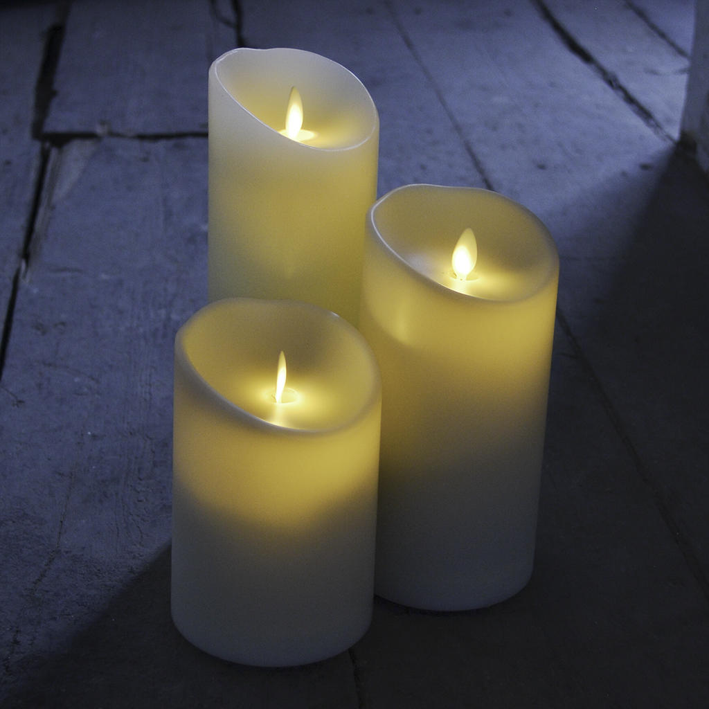 Buy Battery Operated Outdoor Candles — The Worm that Turned ...