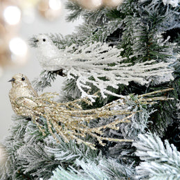 Glitterati Bird Tree Decoration