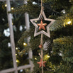 Copper Metal Star Garland (4649570959420)