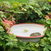 Cream Glazed Bird Bath (4651966824508)