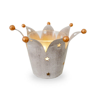 Crown Tealight Holder (4649570533436)