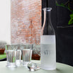 Frosted Glass Water Decanter (4649672998972)