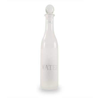 Frosted Glass Water Decanter (4649672998972)