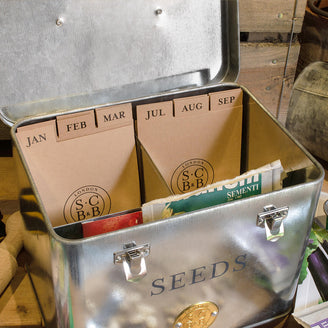 Galvanized Seed Organiser Tin (7106509832252)