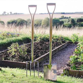 Garden Digging Fork and Spade Set (4653388267580)