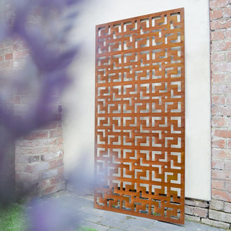 Geometric Patterned Metal Screen (4649797779516)