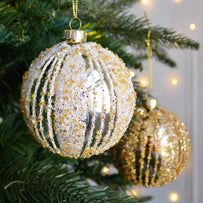 Glass Mirror Bead Baubles (4651151589436)