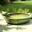 Glazed Bird Bath with Birds (4653150994492)