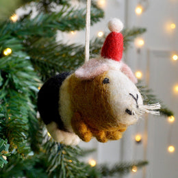 Guinea Pig Party Animal Christmas Decoration