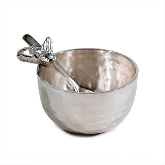 Honey Bee Sugar Bowl and Spoon (4649067151420)