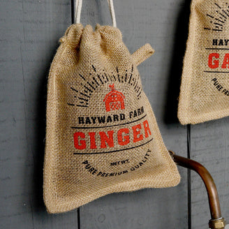 Jute Ginger Storage Bag (4650470211644)