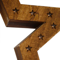 Wooden Star with Lights (4649575514172)