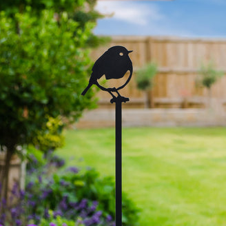 Metalbird Robin Plant Stake (6954770464828)