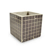 Mosaic Square Pots Black & White (6555892252732)