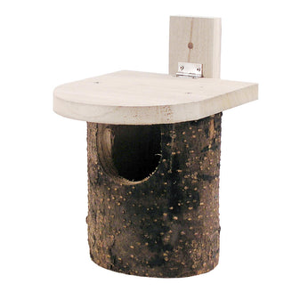 Natural Log Robin Nesting Box (4646602014780)