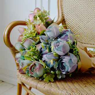 Rose and Hydrangea Mixed Arrangement (6584052449340)