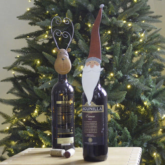 Festive Wine Bottle Collars (4649074262076)