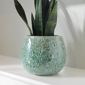 Seagrass Green Indoor Plant Pots (4651951095868)