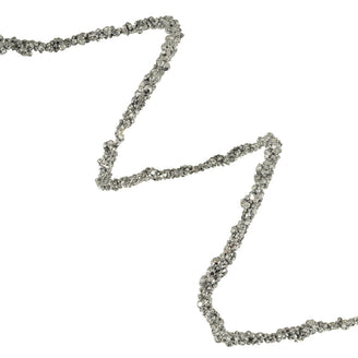 Silver Glitter Beaded Garland (4651928256572)