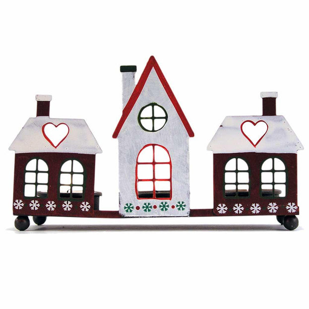 Tin Tealight Houses (4647951663164)