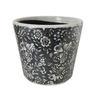 Vintage Patterned Plant Pots (4649461186620)