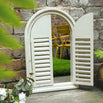 White Shutter Mirror (6657786445884)