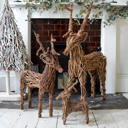 Wicker Reindeer