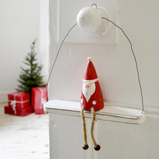 Sitting Santa Hanging Decoration (4650103930940)