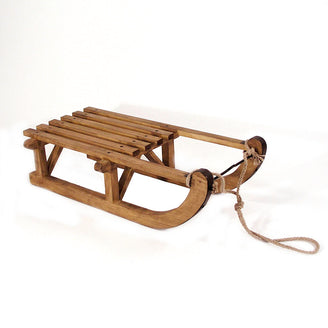 Decorative Wooden Sledge (4649074032700)