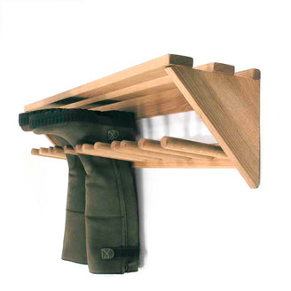 Oak Boot and Shelf Rack (4648615280700)