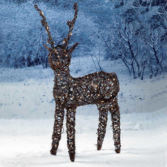 Illuminated Outdoor LED Reindeer (4647972929596)