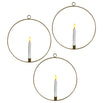 Hanging Gold Ring with Flickering LED Candle Set (7085871267900)