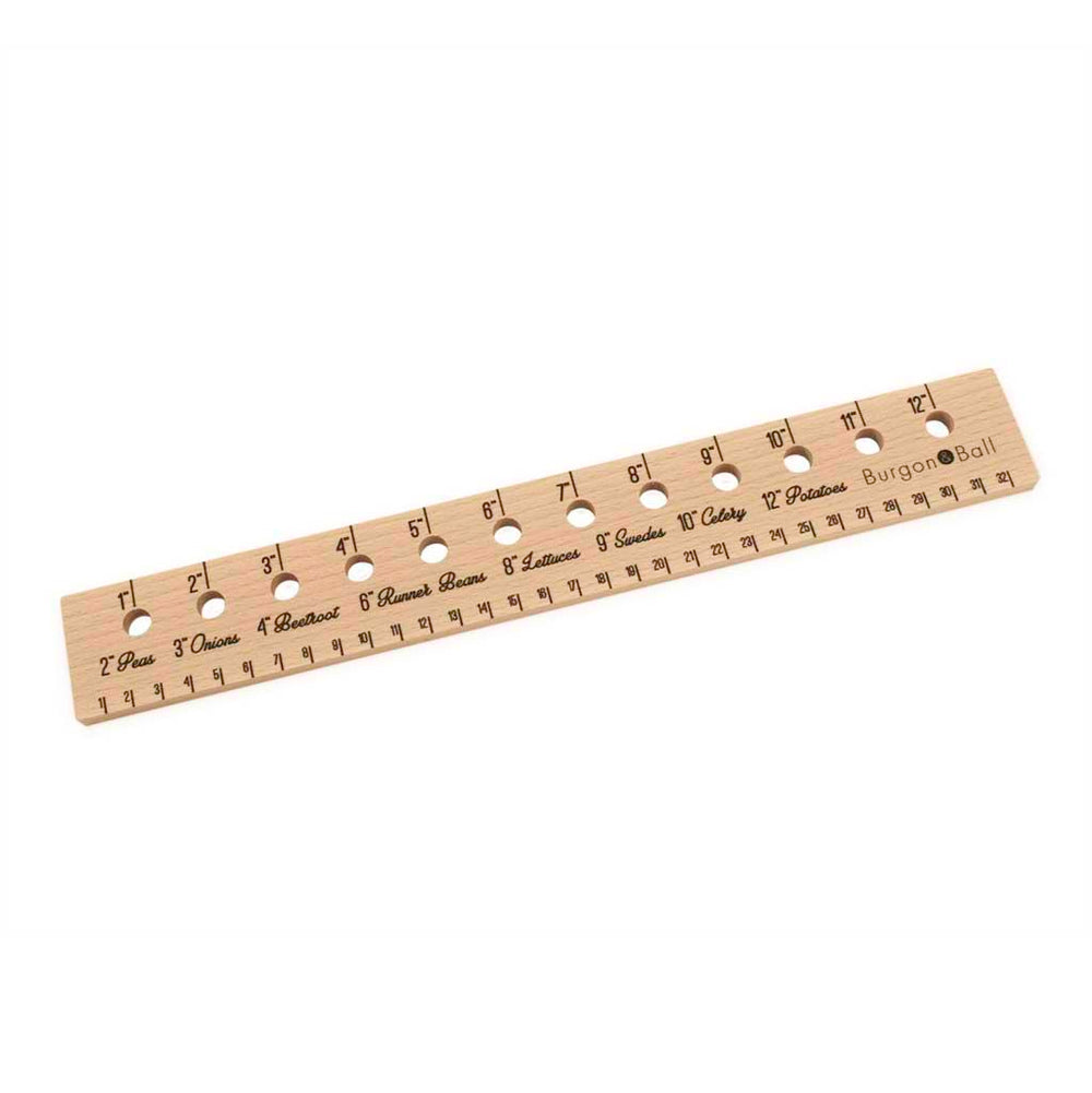 Buy Seed and Plant Spacing Ruler & Dibblet Set — The Worm that