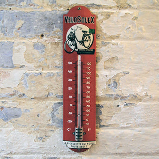 Enamel Outdoor Velosolex Thermometer (6610837110844)