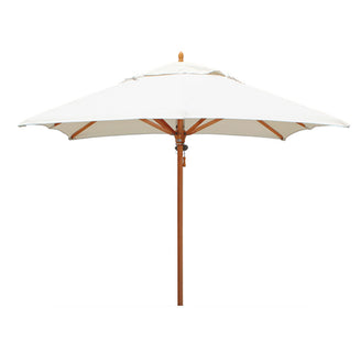 Classic Wood Framed 2.8m Square Parasols (6610495504444)