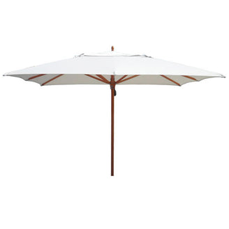 Classic Wood Framed 3.6m Square Parasols (6610501140540)