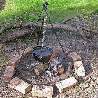 Dutch Cooking Tripod with Chain (4734414094396)