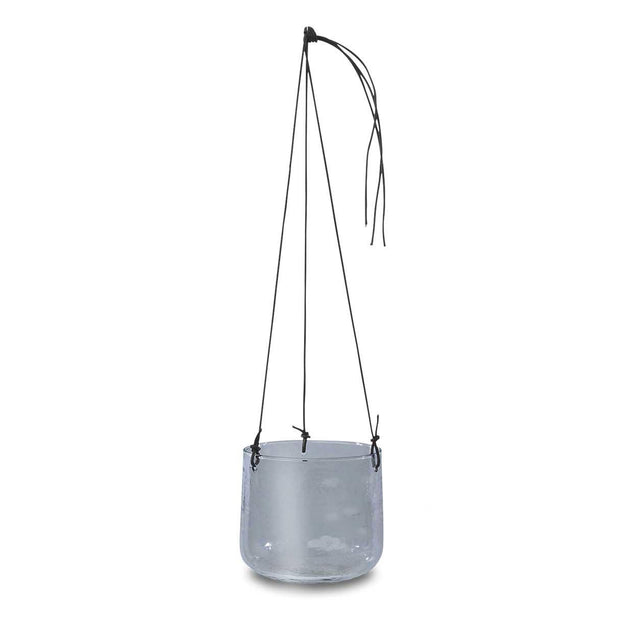 Buy Aged Silver Recycled Glass Hanging Planters — The Worm that Turned ...