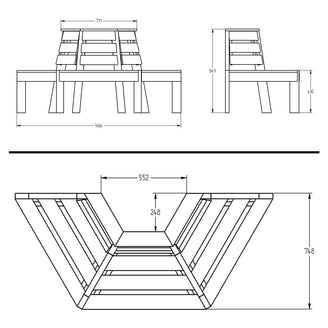 Wooden Tree Seat (4650907303996)