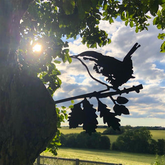 Metalbird Wren Silhouette (6594766405692)