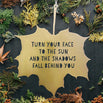 Leaf Hanging Decoration - Turn your face to the sun (7163298086972)