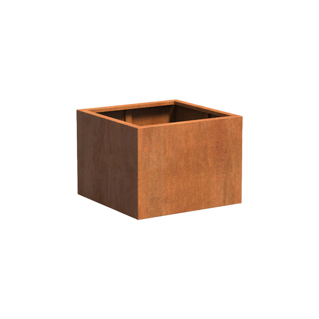 Buy Square Corten Steel Planters — The Worm that Turned - revitalising ...